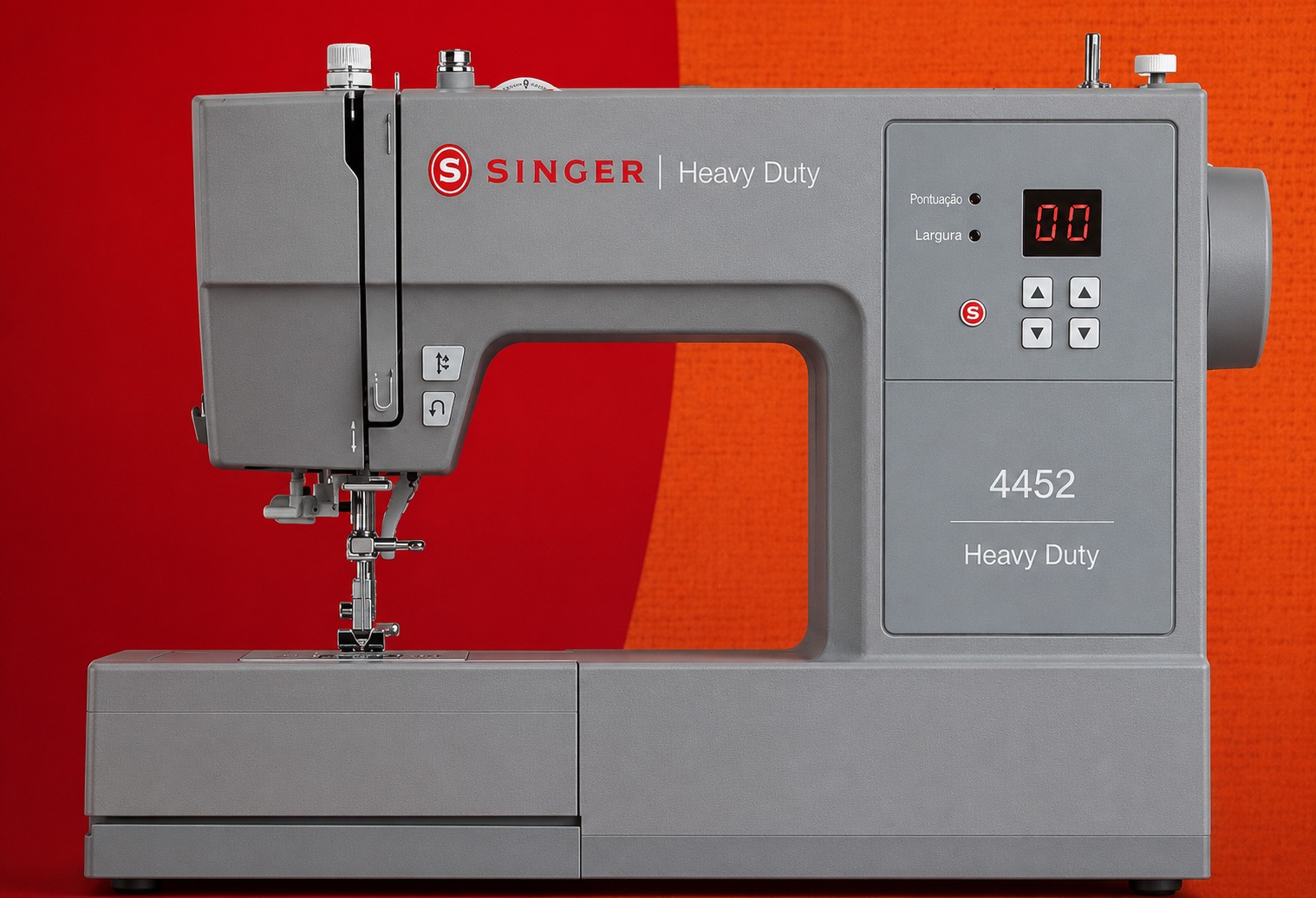 Máquina de costura Singer HD6605 Heavy Duty em destaque